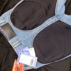 Mugler x H&M jeans